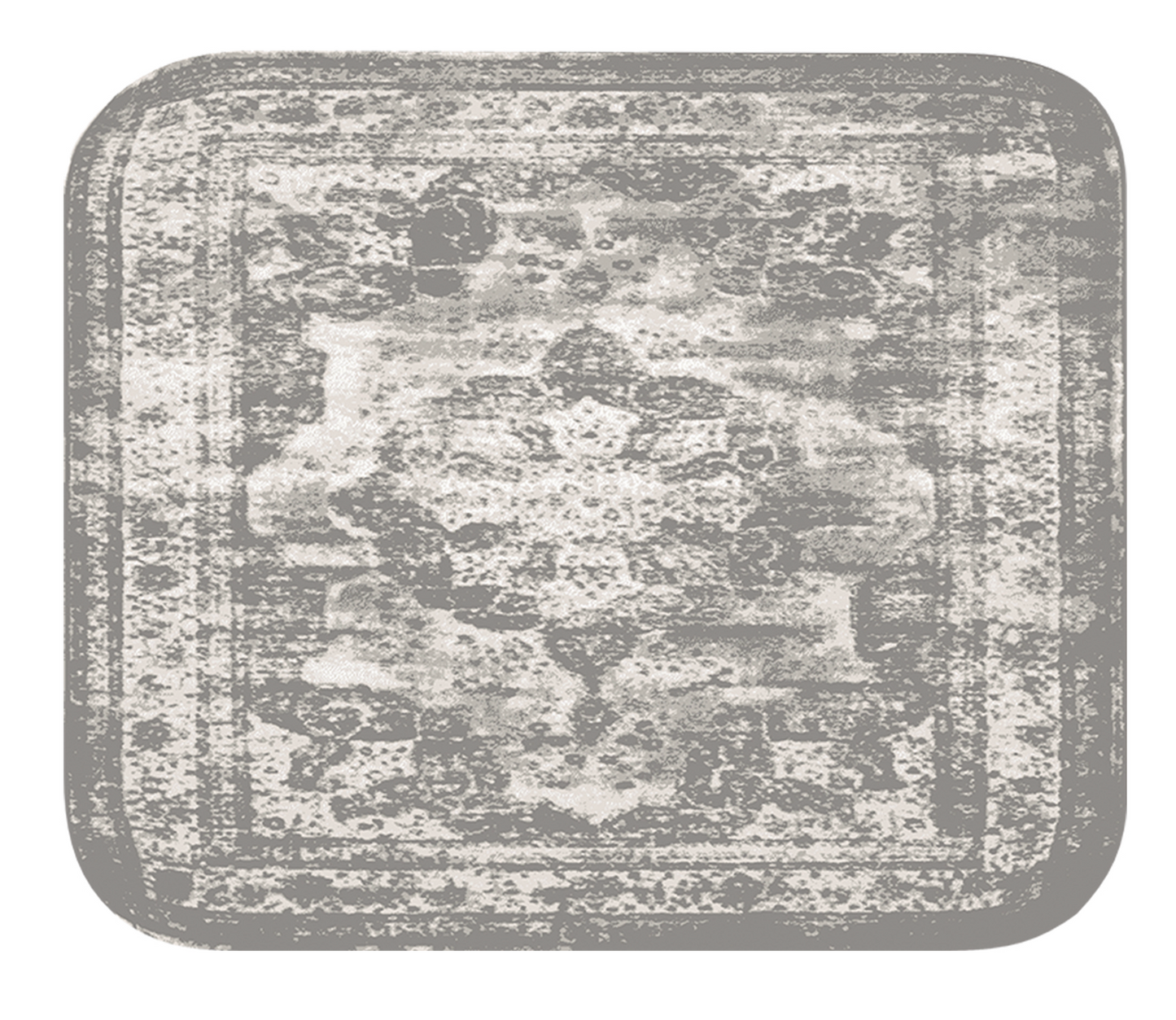 Grey Medallion Washable Pee Pads