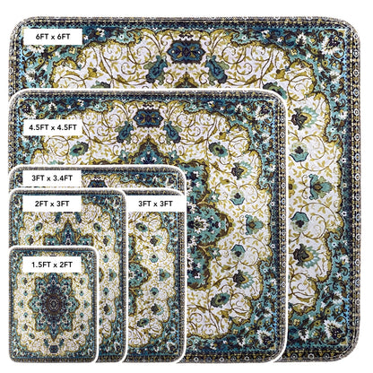 Green Medallion Washable Pee Pads