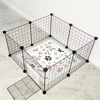 Paw Print Disposable Dog Training Pads – 23x23 Inches -  Pack Of 100