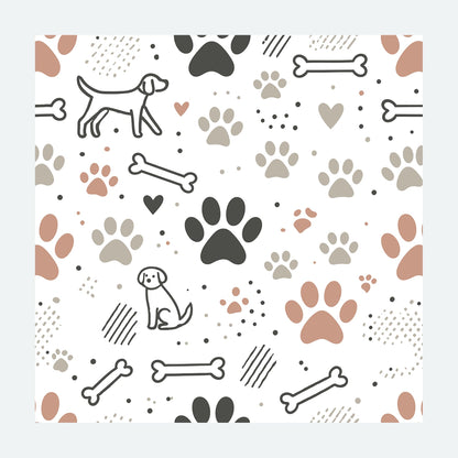 Paw Print Disposable Dog Training Pads – 23x23 Inches -  Pack Of 100